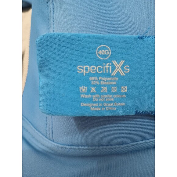 Specifixs Sports Bra 40G Blue Plus Size No Bounce Lined Lot Of 2 - Picture 3 of 7